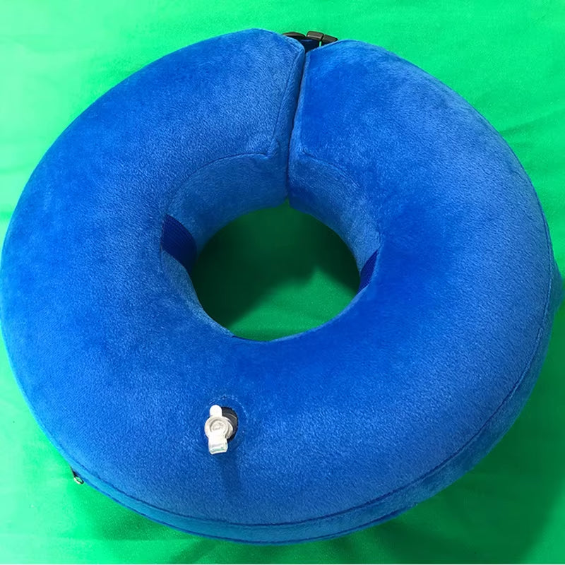 Inflatable Dog Collar Isabelino Anti-Bite Injury Elizabethan Collar for Dogs Cat Recovery Neck Wound Protective Dog Accessories