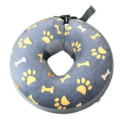Inflatable Dog Collar Isabelino Anti-Bite Injury Elizabethan Collar for Dogs Cat Recovery Neck Wound Protective Dog Accessories